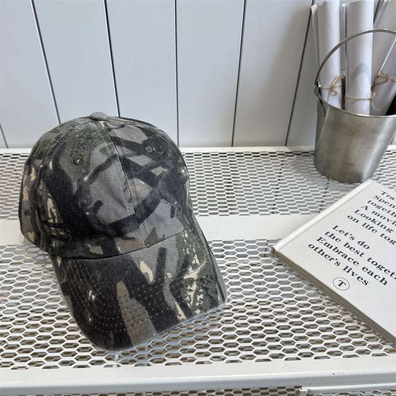 Men's Casual Camouflage Baseball Cap Bowlift