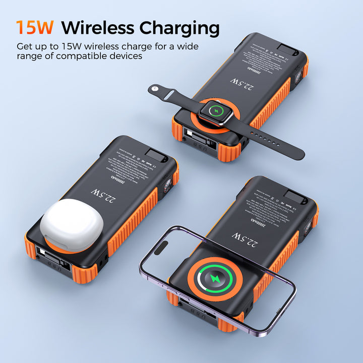 Wearable Solar Power Bank Bowlift