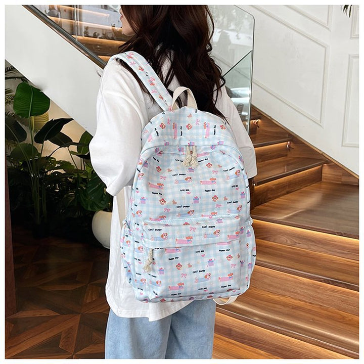 Backpack with Creative Graphic Design Bowlift