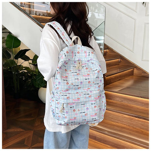 Backpack with Creative Graphic Design Bowlift