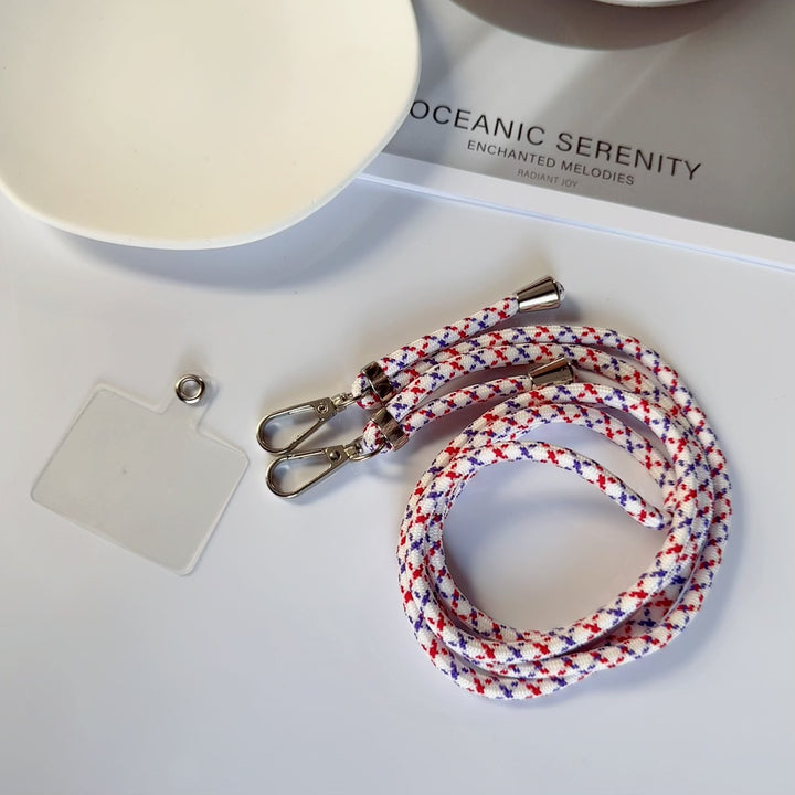 Adjustable Lanyard with Dual Clips Bowlift