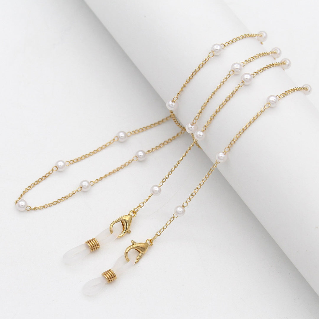 Elegant Crystal Eyewear Chain Bowlift