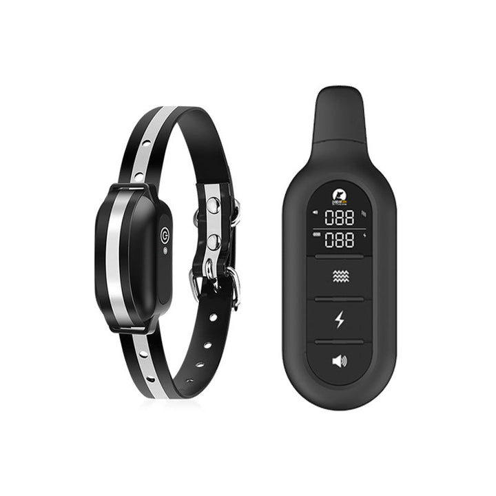 BowLift | Electric Dog Training Collar with Remote Control, Waterproof, 16 Adjustable Shock Levels, 1000m Range, Beep & Vibration Modes