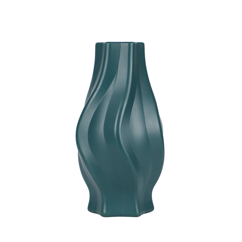 Elegant Curved Decorative Flower Vase Bowlift