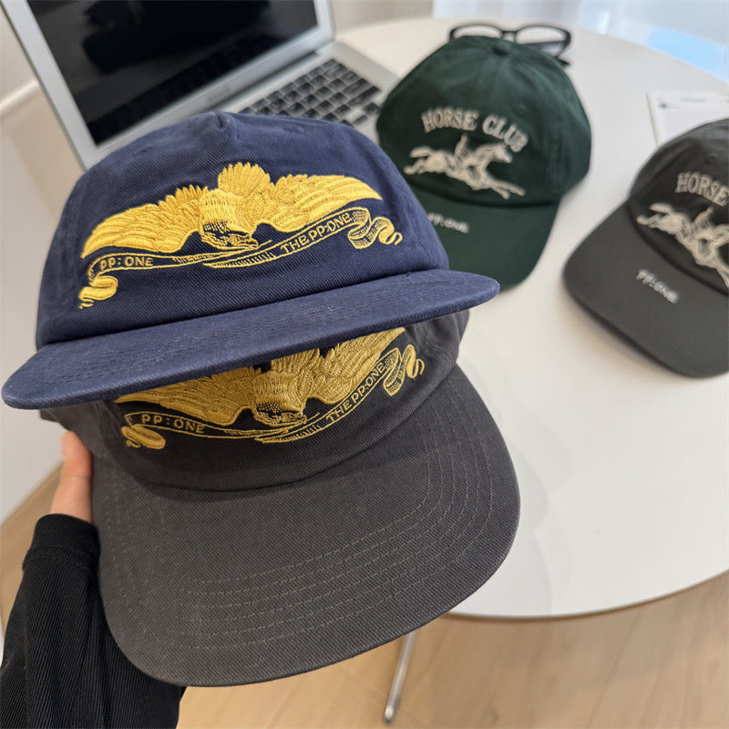 Men's Embroidered Graphic Cap Bowlift