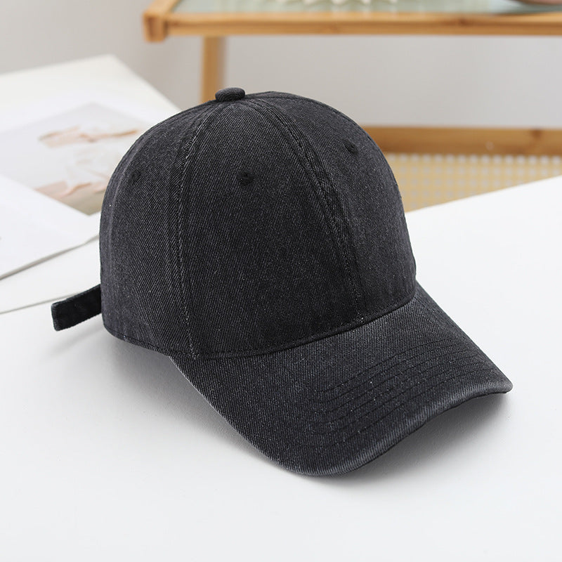 Women's casual and stylish denim baseball cap Bowlift