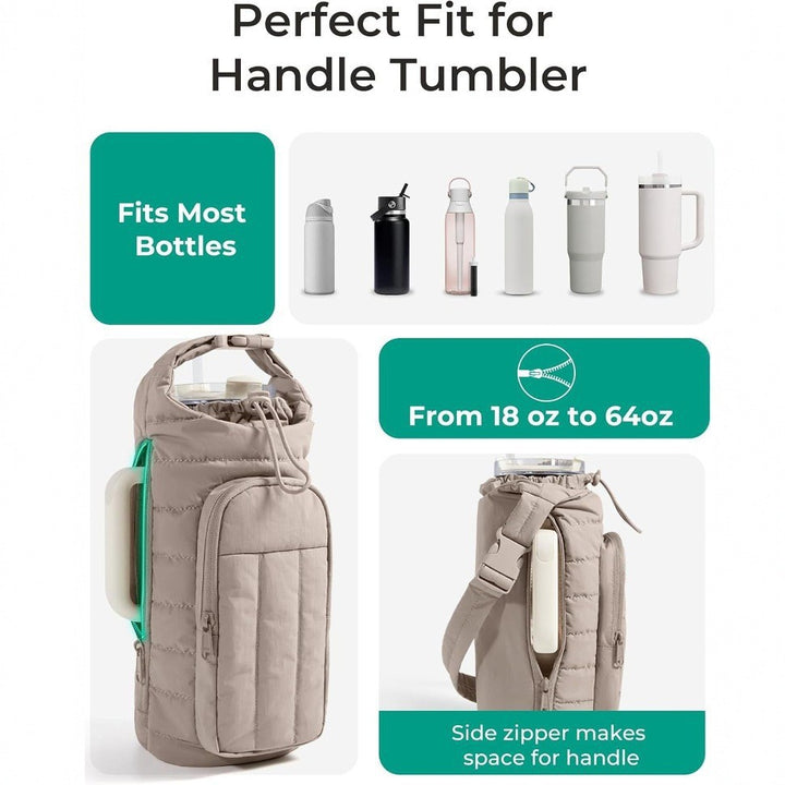 Insulated Bottle and Food Bag Bowlift