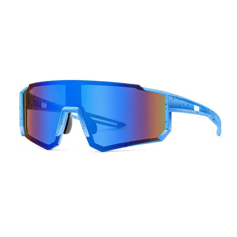 Unisex nan sporty visor sunglasses with polarized shatterproof polycarbonate lenses Bowlift