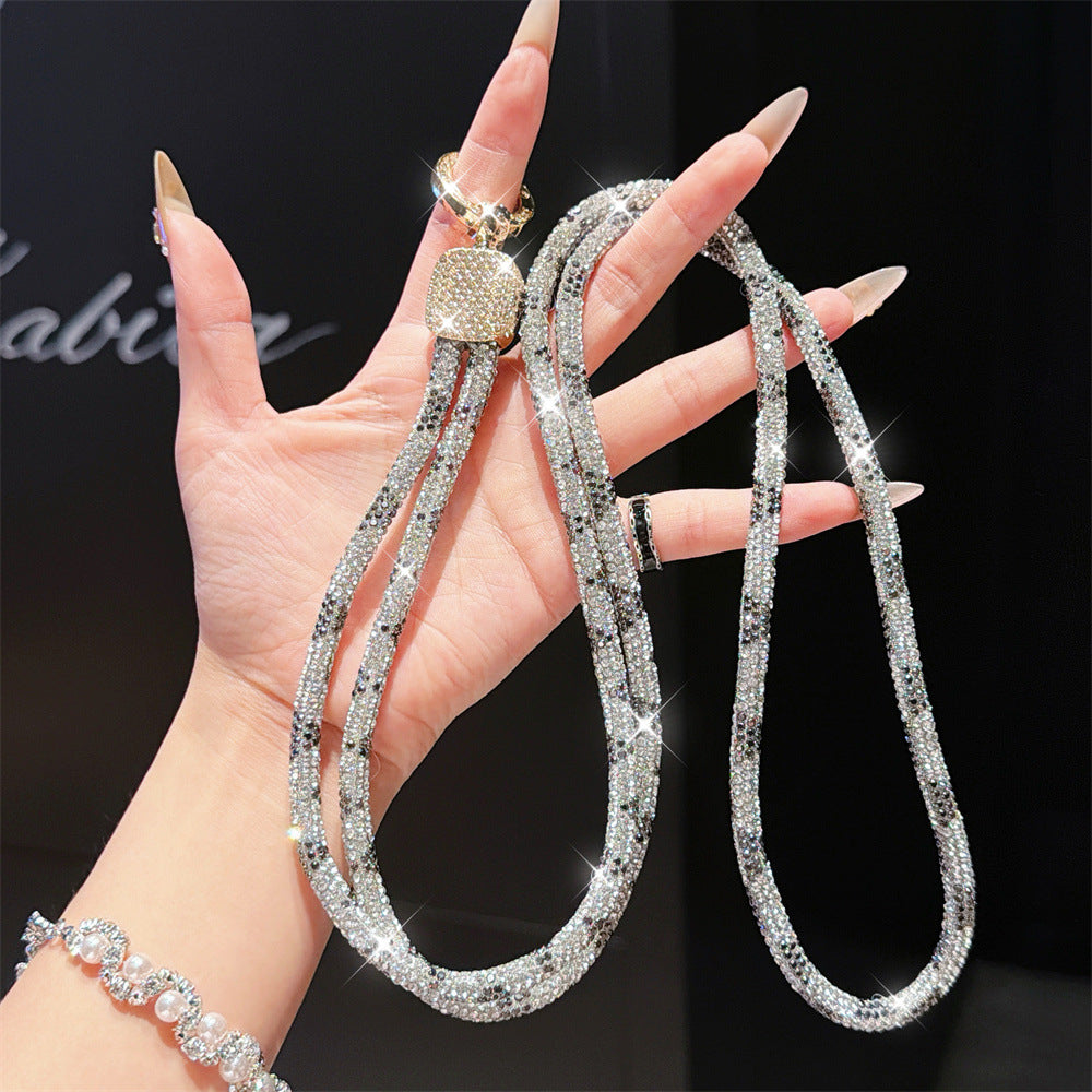 Sparkling Crystal Eyewear Chain Bowlift