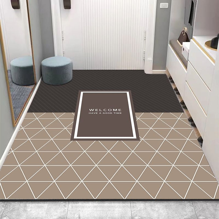 Artistic Welcome Floor Mat