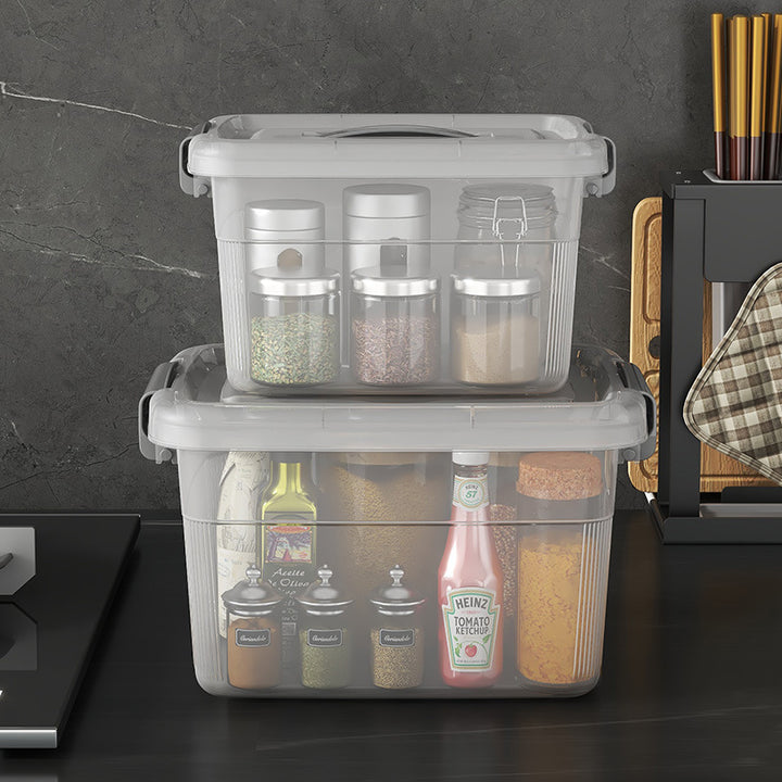 Unisex practical and stackable storage box with wheels Bowlift