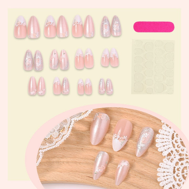 Glamorous artificial nail creation Bowlift