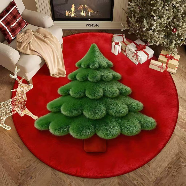 Festive Holiday Bells Area Rug Bowlift