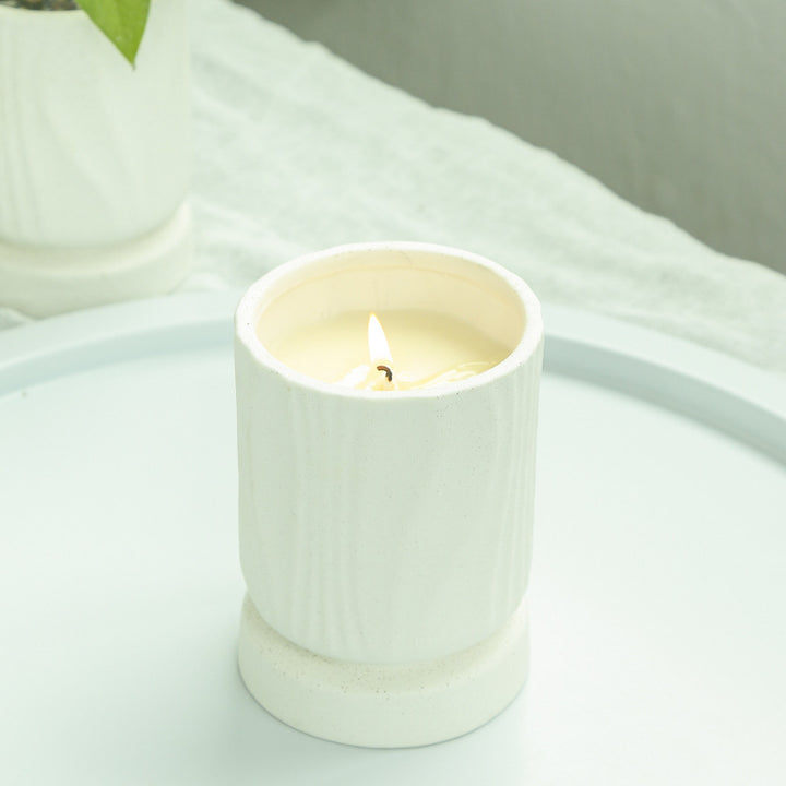 Decorative Textured Candle Holder Bowlift
