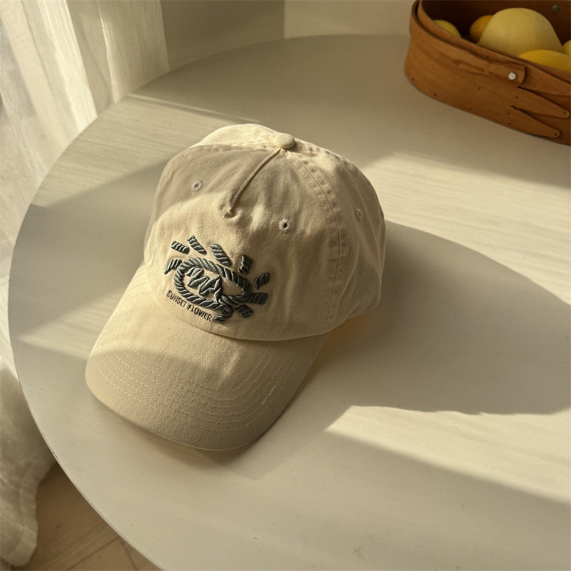 Women's Embroidered Baseball Cap Bowlift