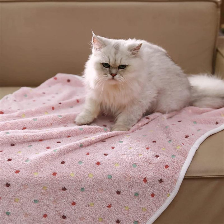 Women Cozy Polka Dot Blanket Bowlift