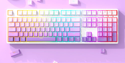 Wireless RGB Backlit Mechanical Gaming Keyboard Bowlift