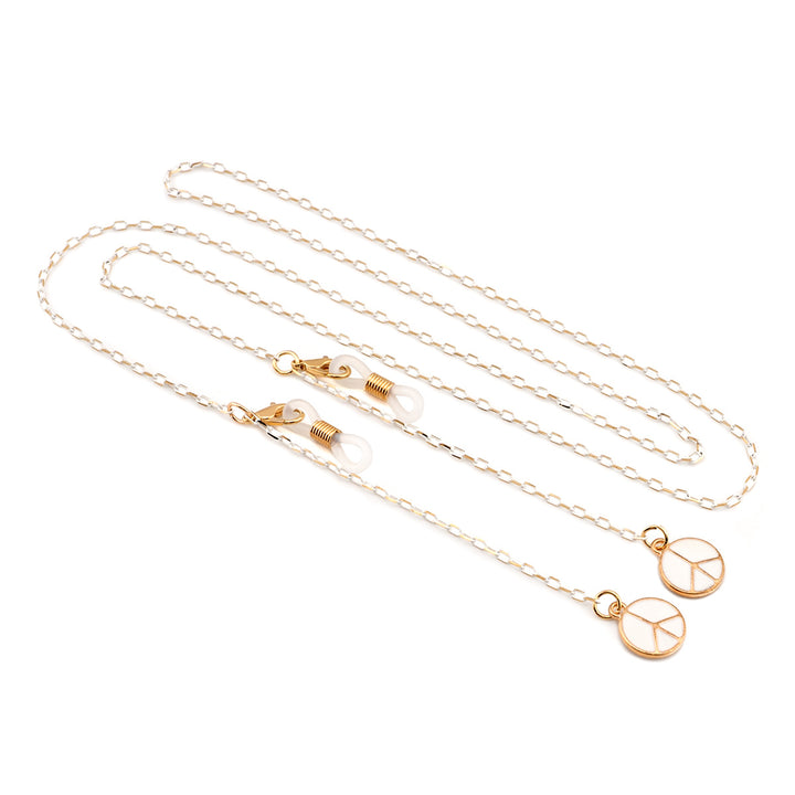 Elegant Geometric Glasses Chain Bowlift