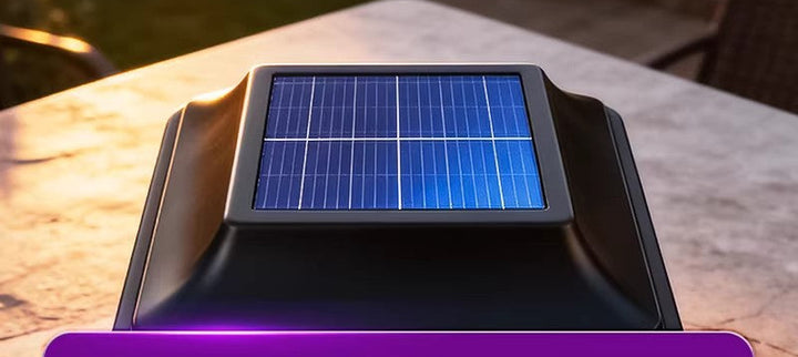 Solar-Powered Decorative Garden Light Bowlift