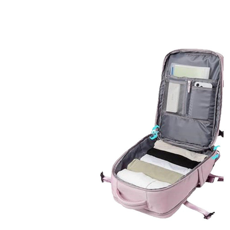 Versatile backpack with ergonomic design and numerous compartments Bowlift