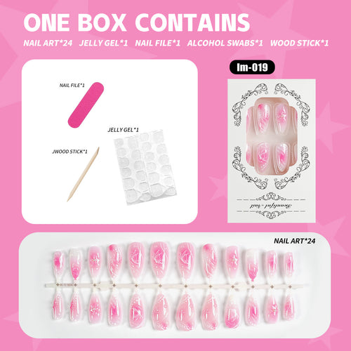 Elegant Articulated Press-On Nail Kit