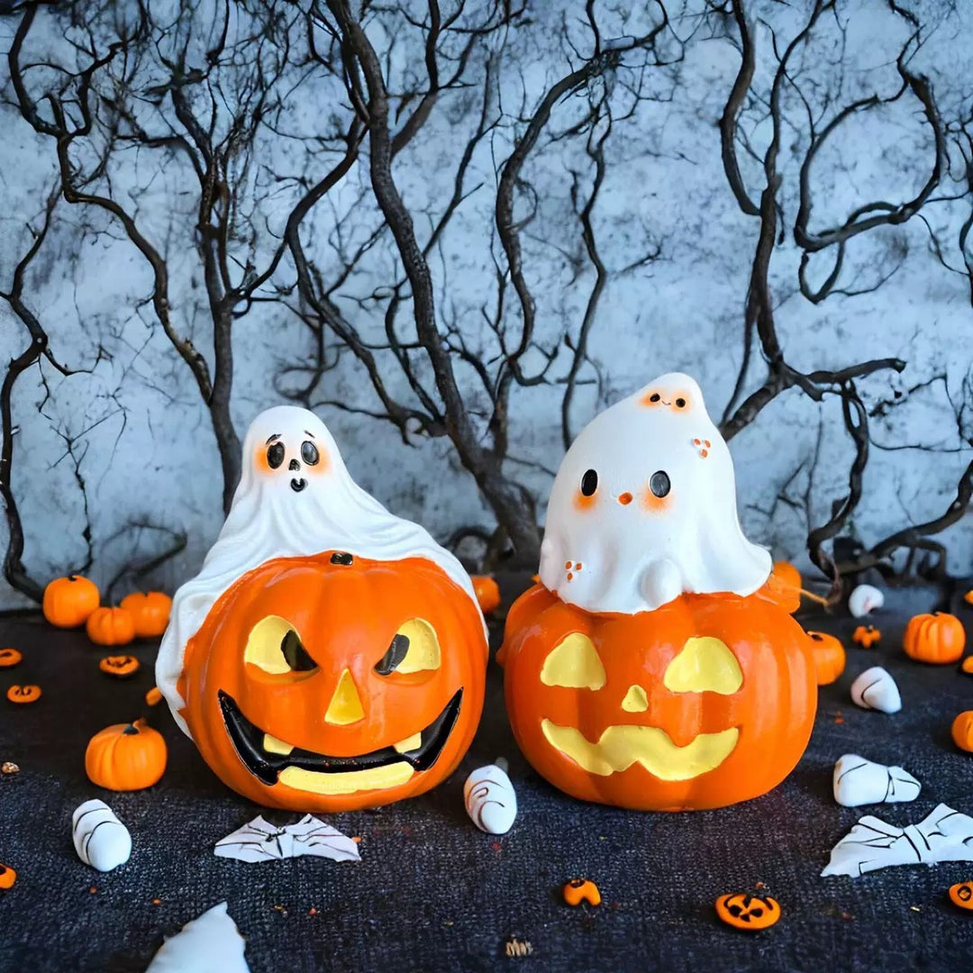 Funny Halloween Pumpkin Figure Bowlift
