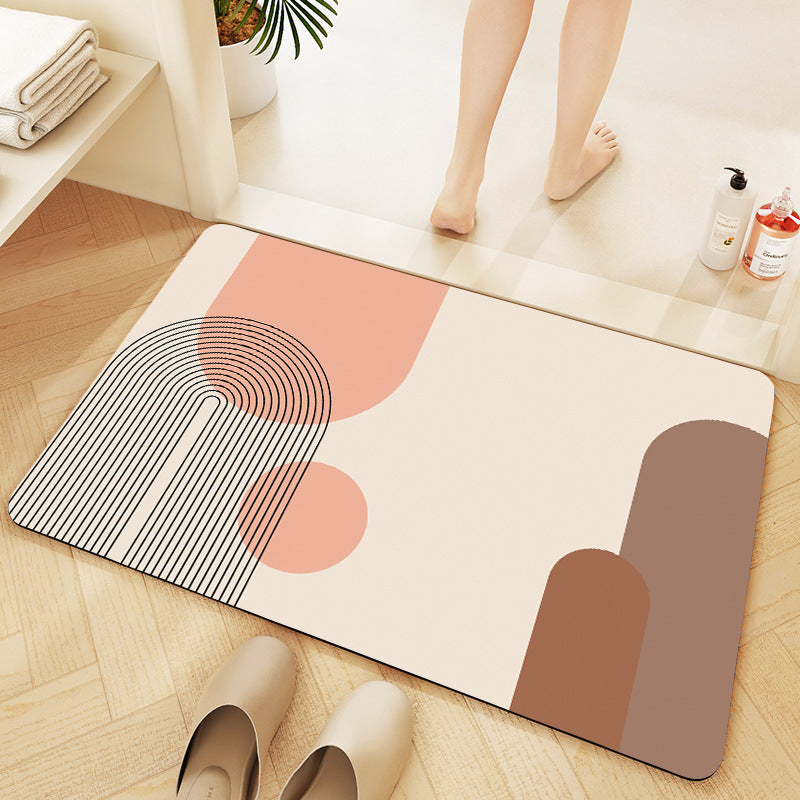 Artistic Bath Mat Bowlift