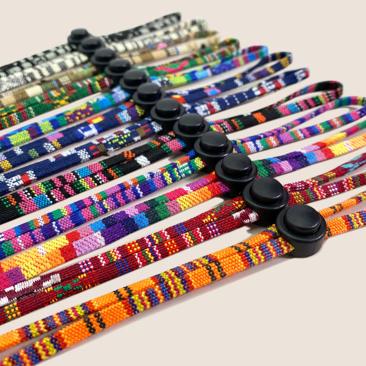 Decorative Patterned Eyewear Retention Strap Bowlift
