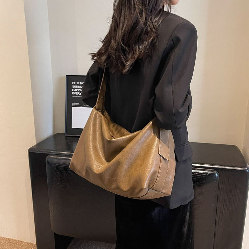 Stylish Slouchy Shoulder Bag Bowlift