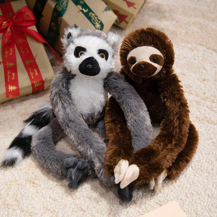 Plush Sloth Long-Limbed Hanging Cuddle Toy Bowlift
