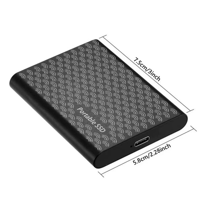 High-Speed Portable SSD Drive Bowlift