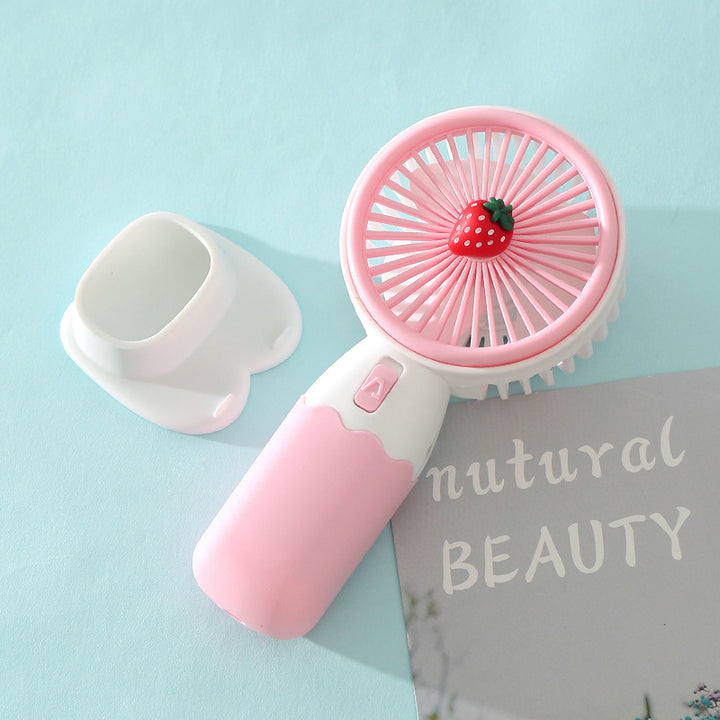 Creative Fruit-Shaped Handheld Fan Bowlift