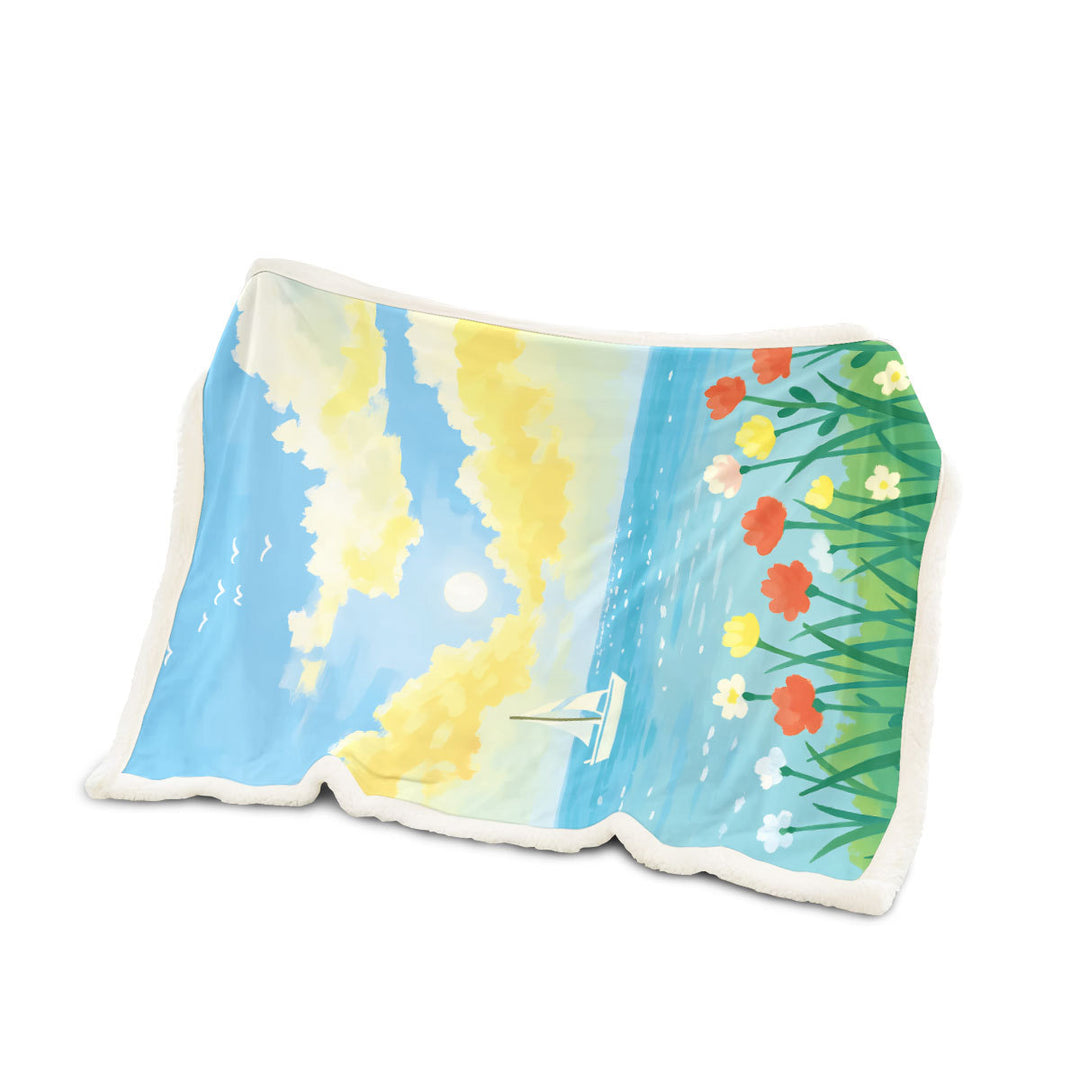 Artistic Scenic Throw Blanket