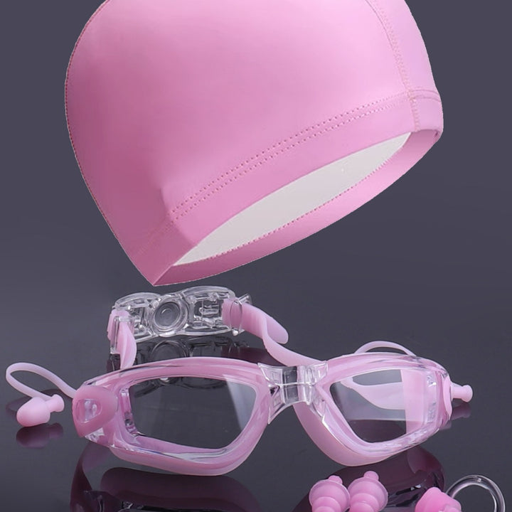 Professional swimming set with high-performance goggles and safety earplugs Bowlift