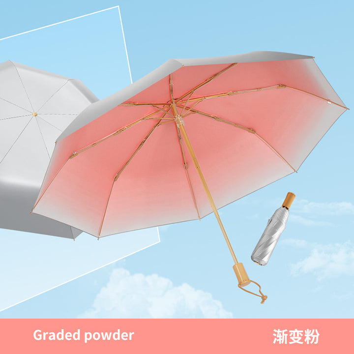 Women's Sun Protection Umbrella with UV Protection and Windproof Design Bowlift