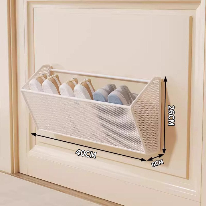 Over-Door Mesh Shoe Organizer Bowlift