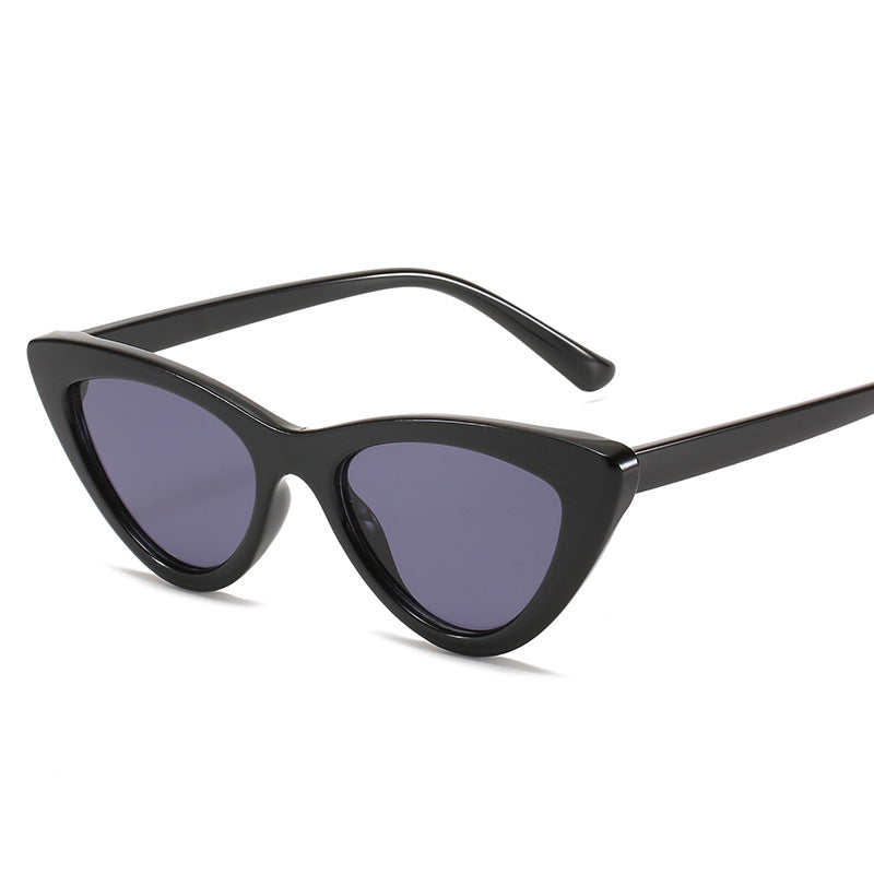 Ladies Cat-Eye Sunglasses with Futuristic Design and Sturdy Frame Bowlift