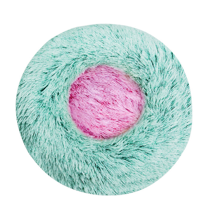 Round Plush Sleeping Bed  Dog Bed