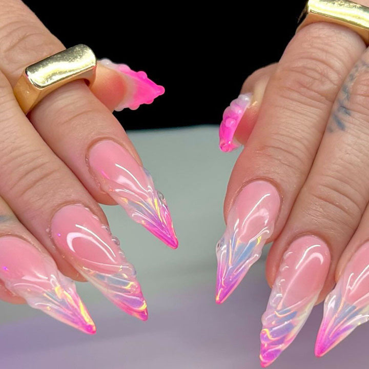 Premium Long-Lasting Stiletto Nail Enhancements Bowlift