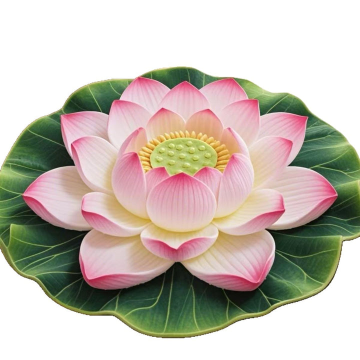 Decorative Lotus-Shaped Mat Bowlift