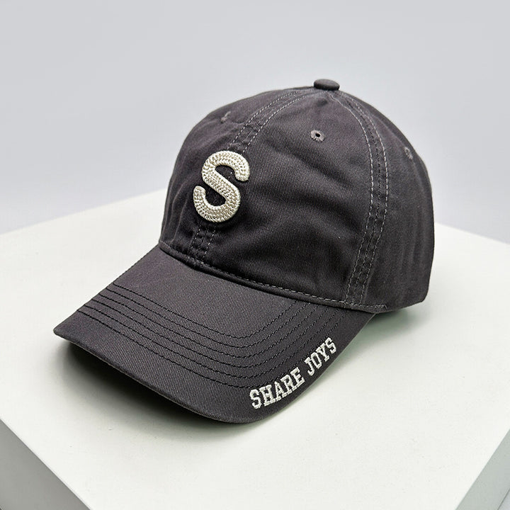 Men's Casual Cotton Distressed Cap Bowlift