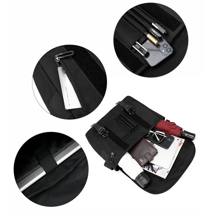 Rugged Outdoor Crossbody Messenger Bag Bowlift