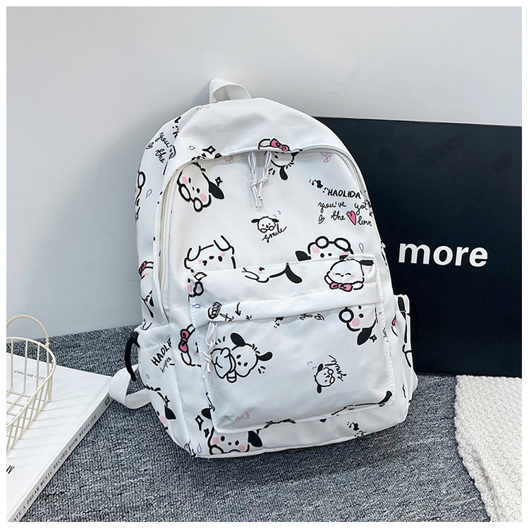 Creative Cartoon Patterned Backpack Bowlift