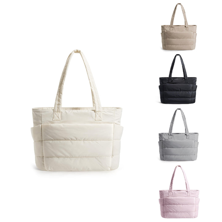 Padded shopping bag with multiple compartments Bowlift