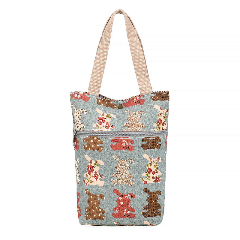 Stylish Cat-Themed Tote Bag Bowlift