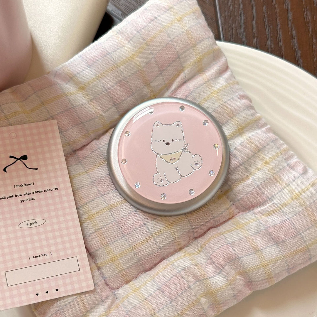 Smartphone Finger holder with cute dog motif Bowlift