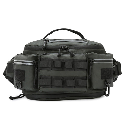Compact Multi-Pocket Tactical Waist Bag Bowlift