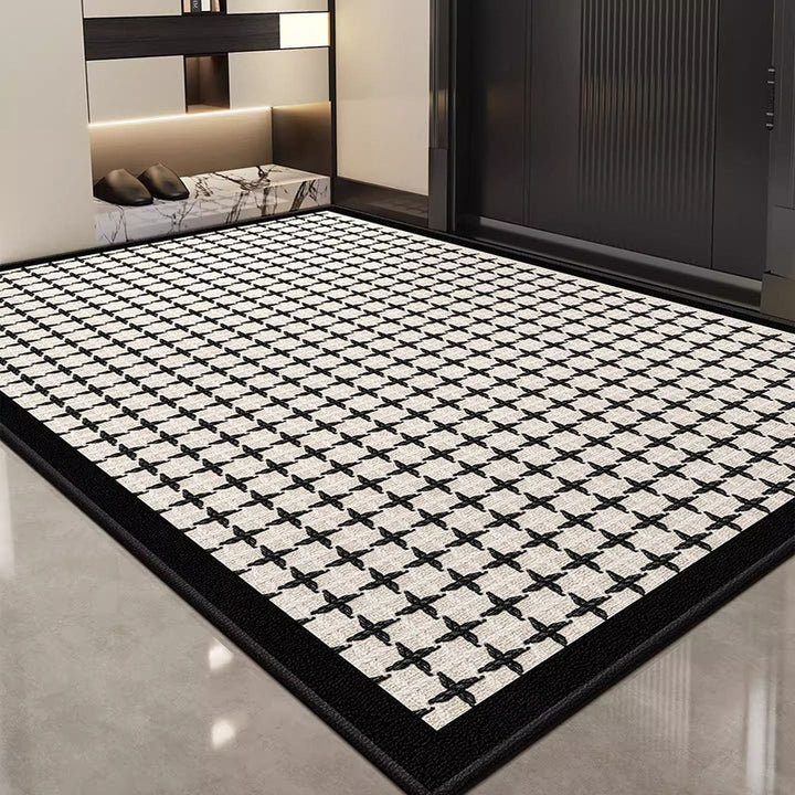 Contemporary Geometric Area Rug Bowlift