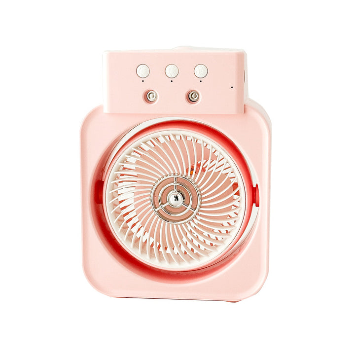 Women Portable Table Fan with Multifunctional Control Bowlift