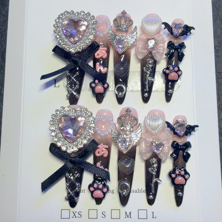 Decorative Rhinestone Hair Accessory Set